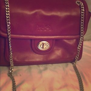 Coach leather bag